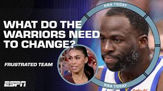 'Frustration from EVERY ANGLE!' - Kendra Andrews on Warriors' outlook with Draymond | NBA Today
