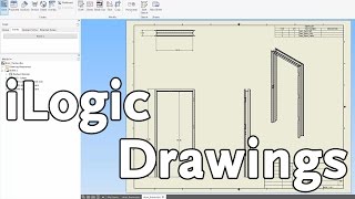 iLogic Forms \u0026 Drawing Automation | Quick Tip