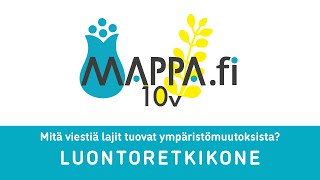 MAPPA.fi 10 vuotta – LUONTORETKIKONE