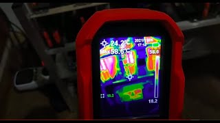 Sobotnie skarby złomowisko vlog - Termowizja test , złoty silnik i koncepcja szlifierka taśmowa