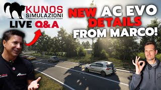 Assetto Corsa EVO - Marco Massarutto From Kunos ANSWERING Your Questions