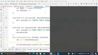 Gallery Android Application 3 (SQLite) cursor, BLOB, store image in SQLite