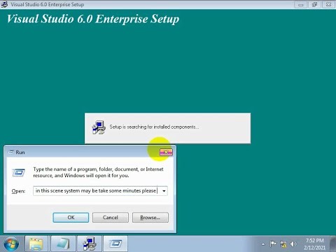 Install Microsoft Visual Basic 6 On Windows 7 ( VB6 ) - YouTube