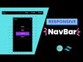 Create a Responsive NavBar with Next.js & TailwindCSS in UNDER 15mins