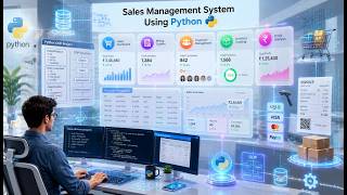 💼🔥Sales Management System Using Python | Complete Python Project Tutorial | OOP + Menu Driven