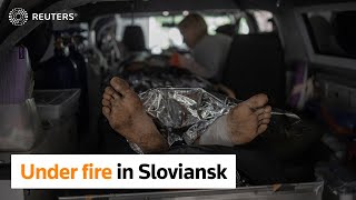 Sloviansk residents recount deadly Russian shelling