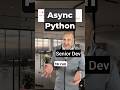 Async for Python (why you want to use asyncio)