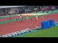 えひめ国体・陸上競技／少年男子b100m準決勝3組2着＋2