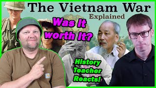 The Vietnam War Explained | Mr. Beat @iammrbeat | History Teacher Reacts