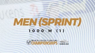 T. Shinhama (JPN) | 1000m | Sprint | 2020 ISU World Speed Skating Champs Hamar NOR | #WorldSpeed