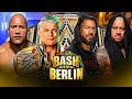 Cody Rhodes vs Solo Sikoa vs Roman Reigns vs The Rock Fatal 4 Way Full Match WWE Bash In Berlin 2024