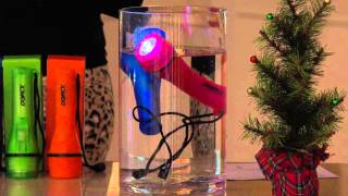 Dorcy Set of 5 GelBrite LED Flashlights w/ Gift Boxes with Carolyn Gracie