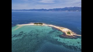 2023 9 1 北陸のハワイ！無人島、水島上陸 4K