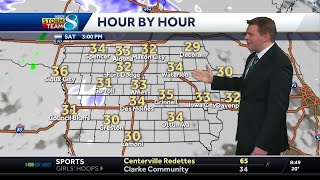 Iowa Weather: Thaw today with more cold on the way