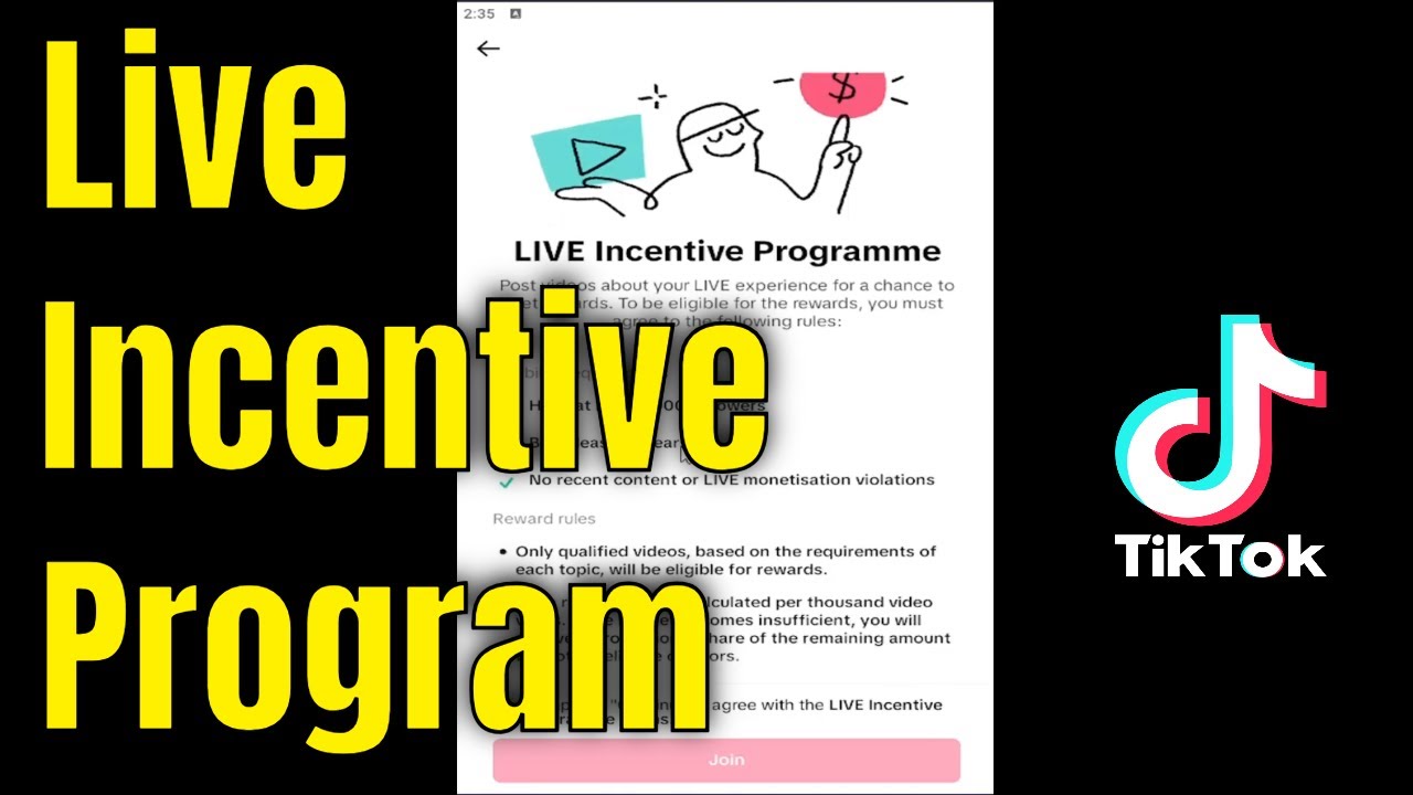 Tiktok Live Incentive Program How To Sign Up Guide Youtube