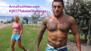 Anna Kooiman F45 2017 Tabata Challenge Bear Crawls With F45