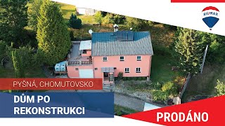 Videoprohlídka domu s velikou zahradou NA PRODEJ | Pyšná, okr. Chomutov | Karel Krupa RE/MAX 4 You