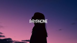 Maroon 5 Ft. Wiz Khalifa - Payphone (slowed + reverb )