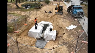 ACO - treating water at the source with underground tanks