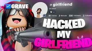 I Hacked My GIRLFRIENDS Account On Da Hood 😳