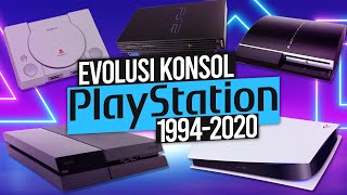 Evolusi & Sejarah Konsol Playstation (1994-2020) | PS1-PS5