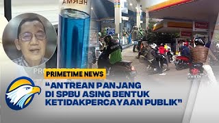 Antrean Panjang di SPBU Asing Bentuk 'Trust Issue' Publik ke BBM Oplosan