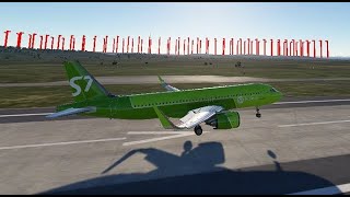 my first ever landing in Microsoft Flight Simulator