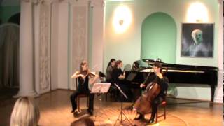 Georgy Sviridov. Piano trio (Георгий Свиридов фортепианное трио)