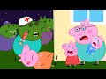 Zombie Apocalypse, Zombies Appear To Visit Peppa Pig's House 🧟‍♀️ | Peppa Pig Funny Animation