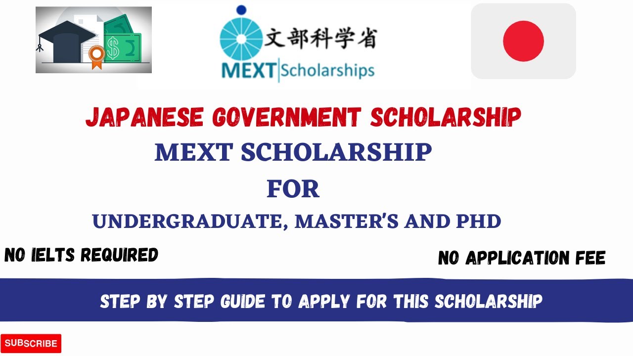 Japanese Government MEXT Scholarship 2024-25 Apply For, 57% OFF