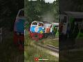 Kereta Miring Hampir Anjlok #keretaapi #trainzsimulator #railfans #short