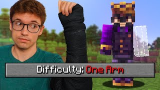 Can I beat Minecraft with ONE ARM?