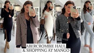 MANGO COME SHOPPING & ABERCROMBIE TRY ON HAUL