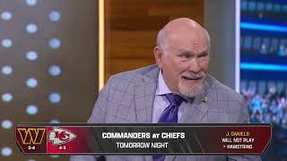 Terry Bradshaw Tries to Talk about Commanders vs. Chiefs