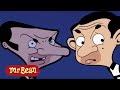 DOUBLE TROUBLE | Funny Clips | Mr Bean Cartoon | Mr Bean Official