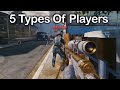 5 Types Of Players in CODM