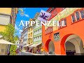 Appenzell 4K - The Most Beautiful Canton in Switzerland - Travel Vlog, Walking Tour