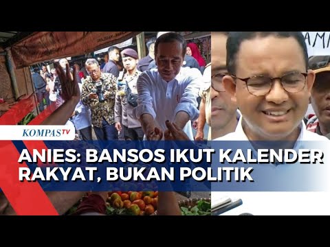 Anies Baswedan Kritik Pembagian Bansos Jelang Pemilu: Ikut Kalender ...