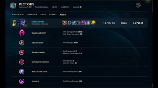 Aurelion sol 10/2/13 Dark harvest standard burn build