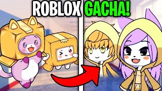 BOXY & FOXY Play ROBLOX GACHA LIFE?! (FUNNY LANKYBOX ROLEPLAY!)