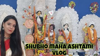 Shubho maha ashtami || Durga Puja 2022 || vlog#27 Thakur sisters #durgapuja #thakursisters #youtube