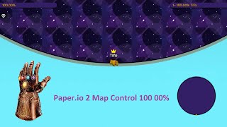 Paper.io 2 Map Control 100 00%
