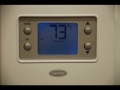 Tutorial: Carrier Comfort Series Non-Programmable Thermostat- Unique Air Services