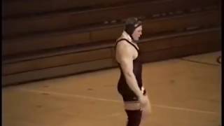 Young Brock Lesnar in College Wrestling