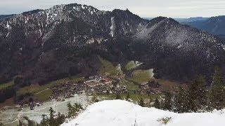 Ochsensitz und Ziegelspitz - Wintertour im Schnee an der Notkarspitze