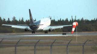 Nolinor | Boeing 737-200 evening landing | C-GNLN | Val-d'Or (CYVO)