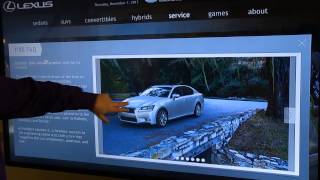 ViewPoint Interactive Marketing Kiosks: Lexus Demo