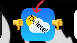 Delete your default weather app!