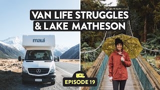 Campervan STRUGGLES In New Zealand | Lake Matheson Hike | Reveal NZ Ep.19