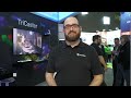 newtek tricaster flex control surface at ise 2023